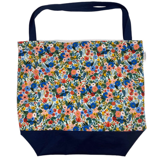 Pool Bag Rifle Co. Floral Navy