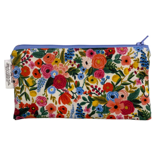 Knick Knack Sized Reusable Zippered Bag Floral Rifle Paper Co