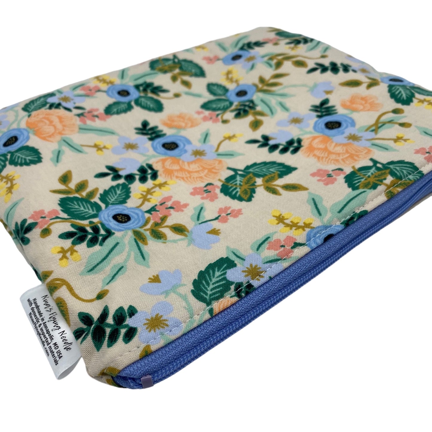 Snack Sized Reusable Zippered Bag Floral Rifle Co Pastels