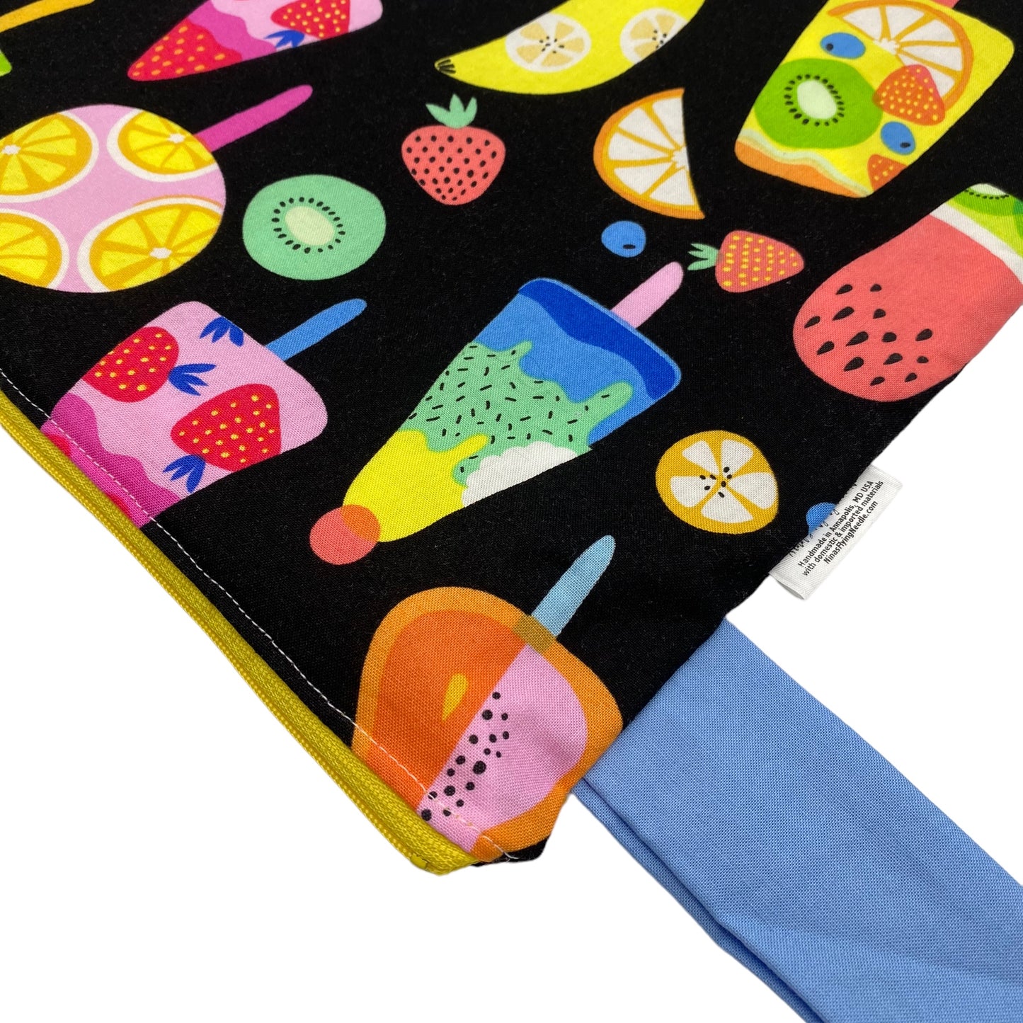 Large Wet Bag with Handle Fruit Popsicles