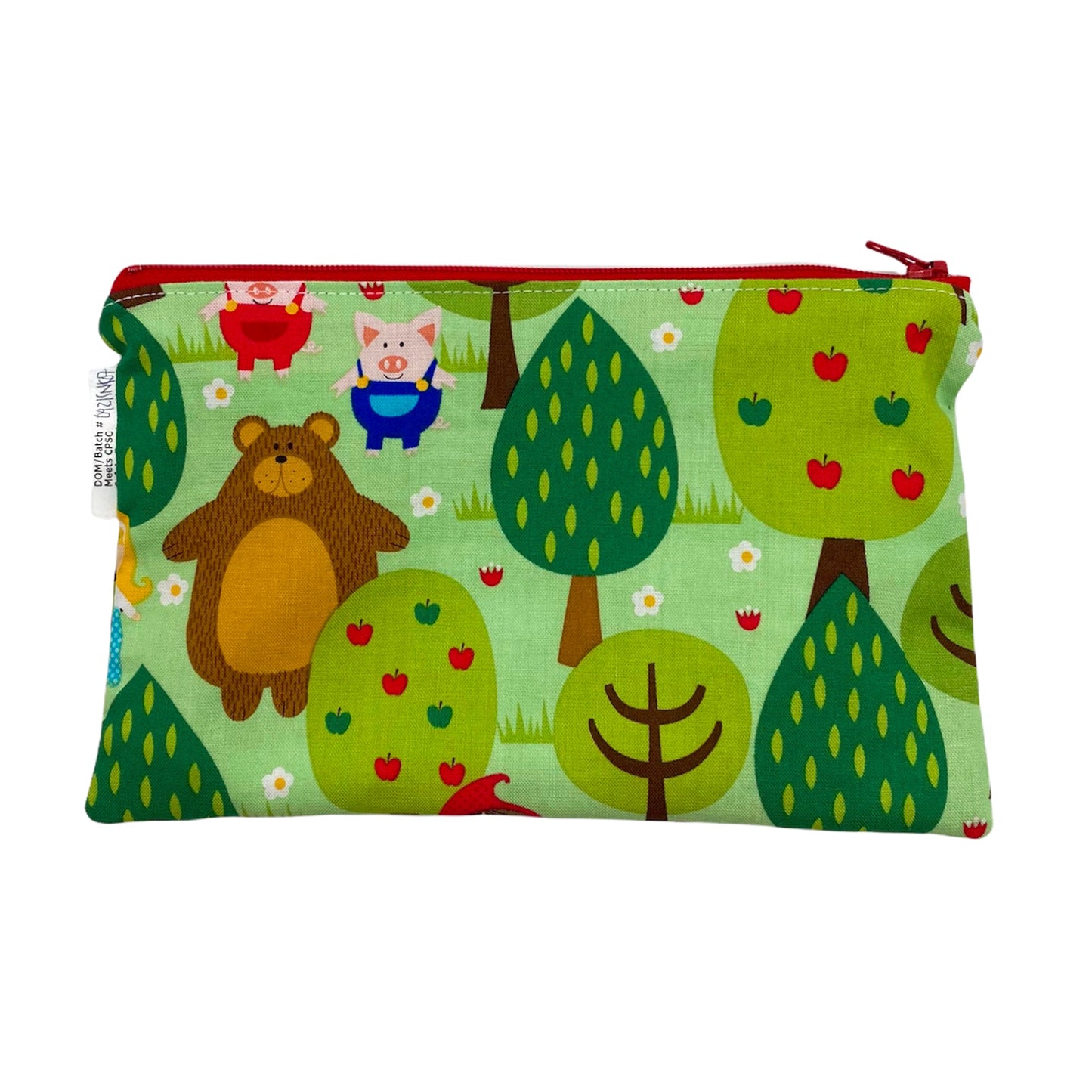 Snack Sized Reusable Zippered Bag Fairy Tales