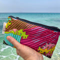 Knick Knack Sized Reusable Zippered Bag Waves