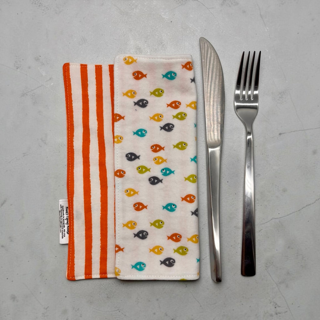 Reusable Napkins - Fish
