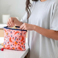 Sandwich Sized Reusable Zippered Bag Fruit