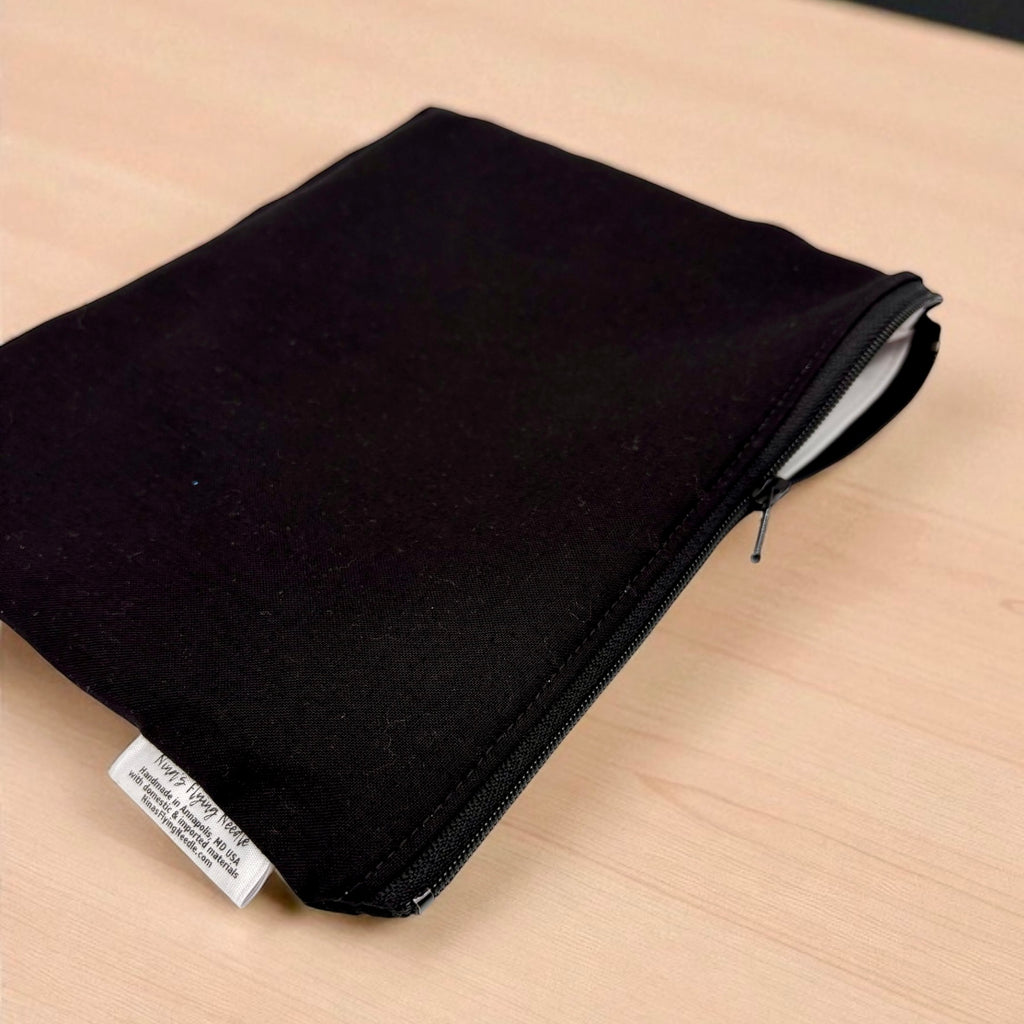 Small Sized Wet Bag Solid Black