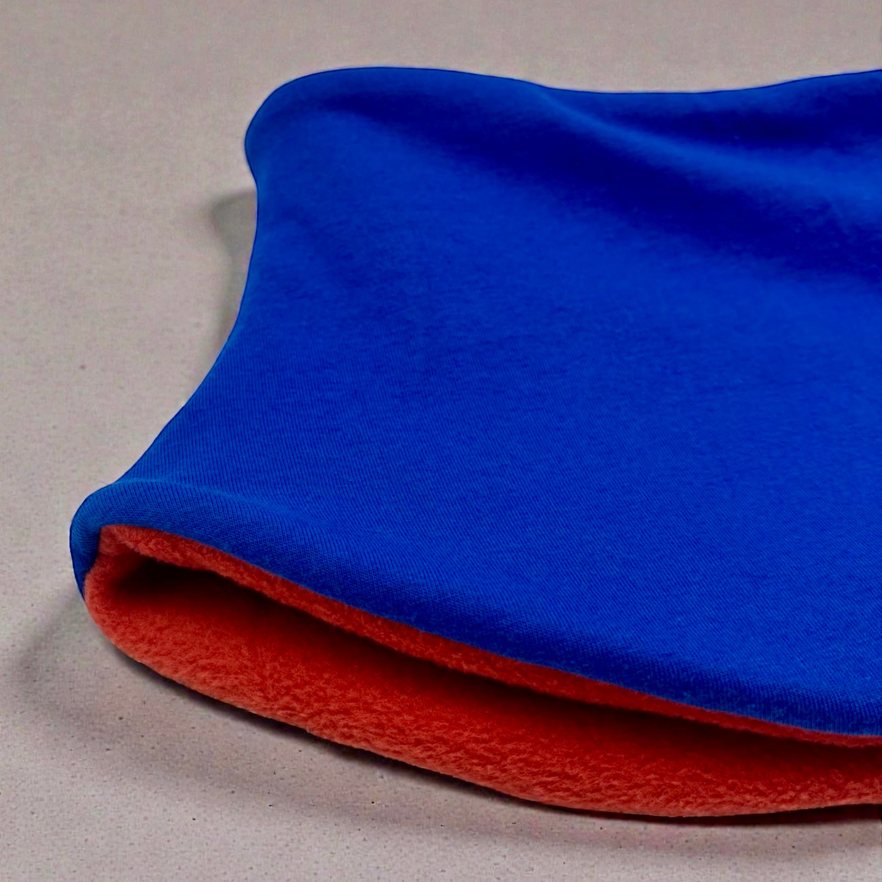 Adult Handmade Neck Warmer Solid Royal Blue