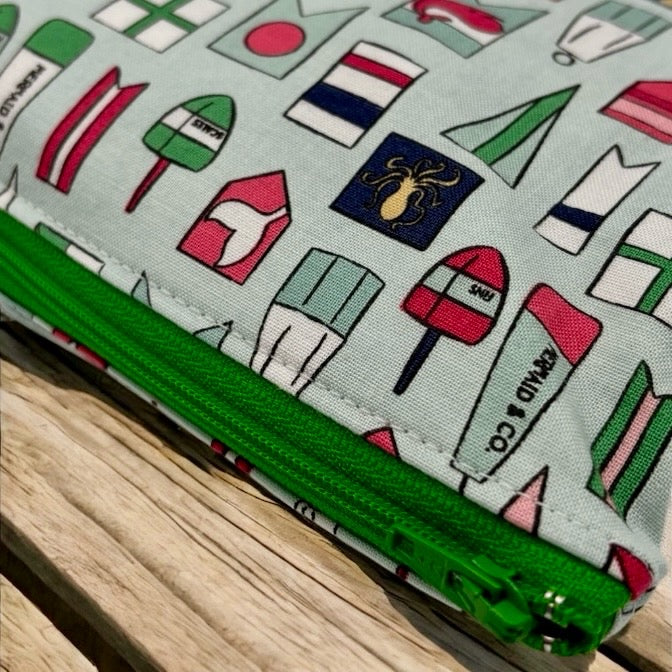 Travel Sized Wet Bag Nautical Flags