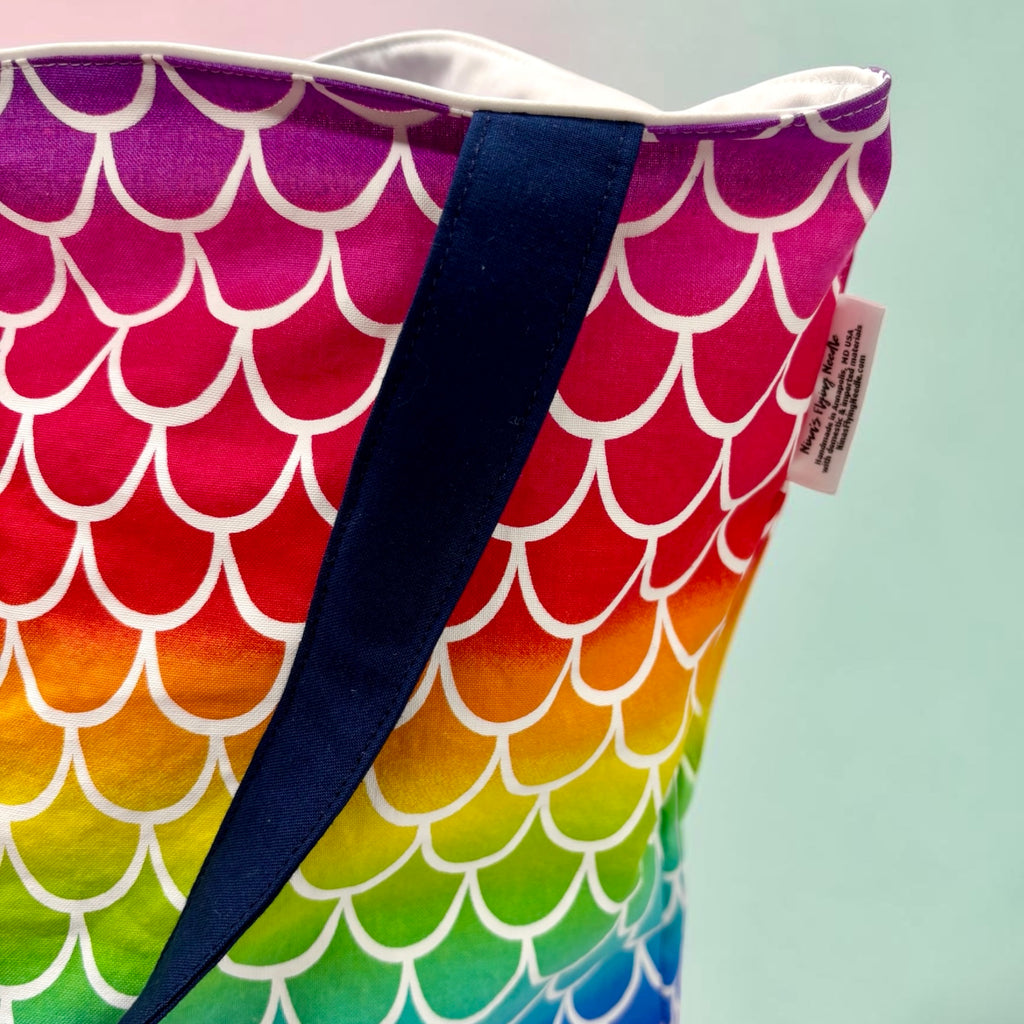 Pool Bag Scales Ombre Bright