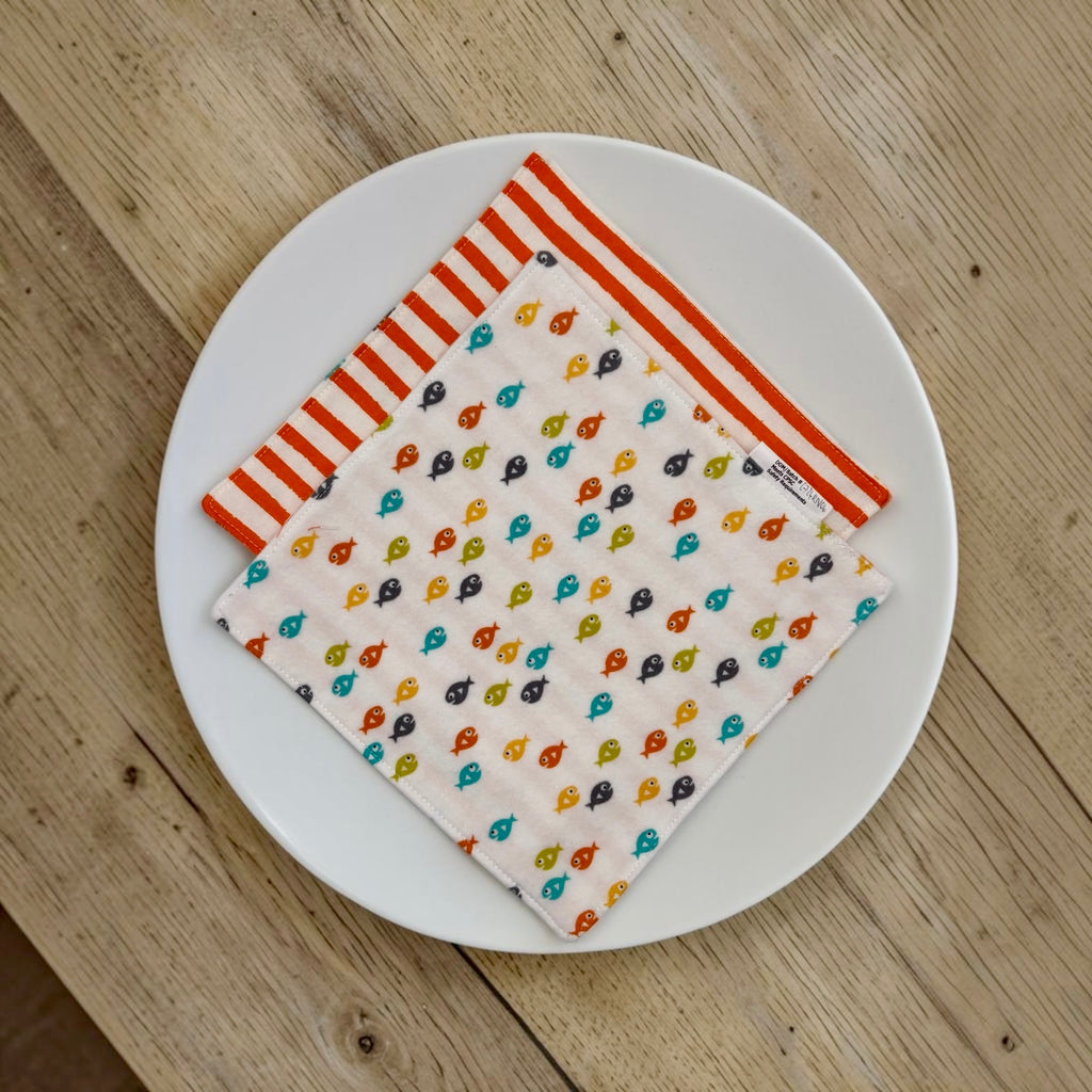 Reusable Napkins - Fish