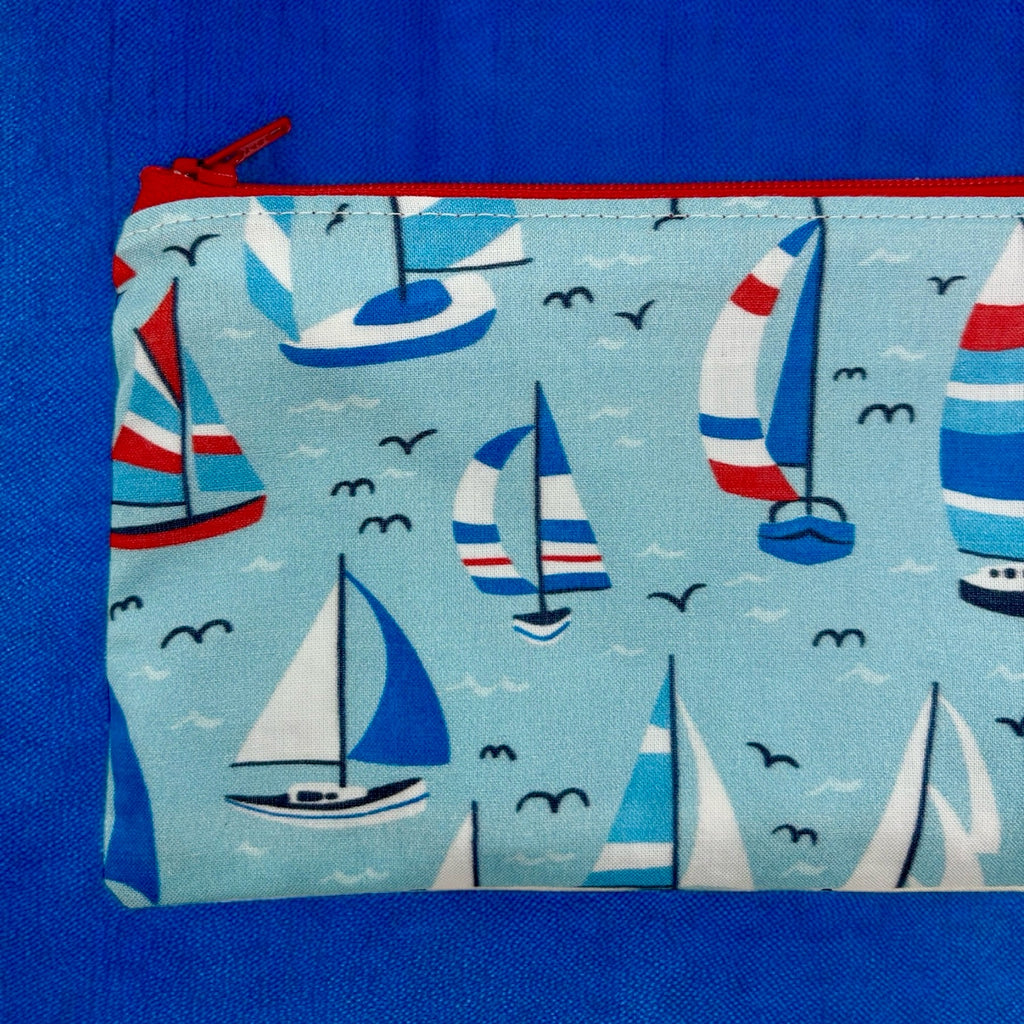 Knick Knack Sized Reusable Zippered Bag Combo Music and Dots