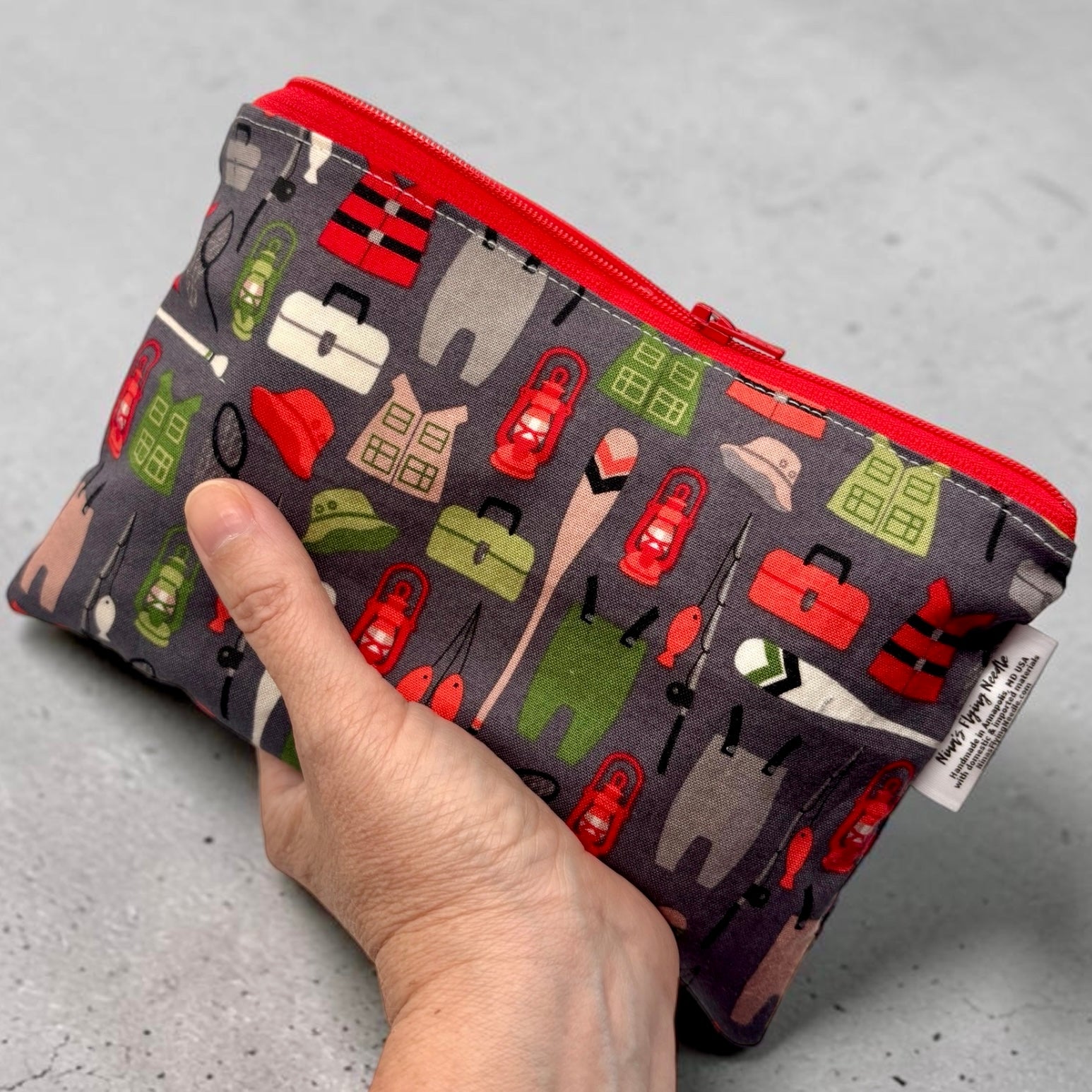 Snack Sized Reusable Zippered Bag Fishing Gear