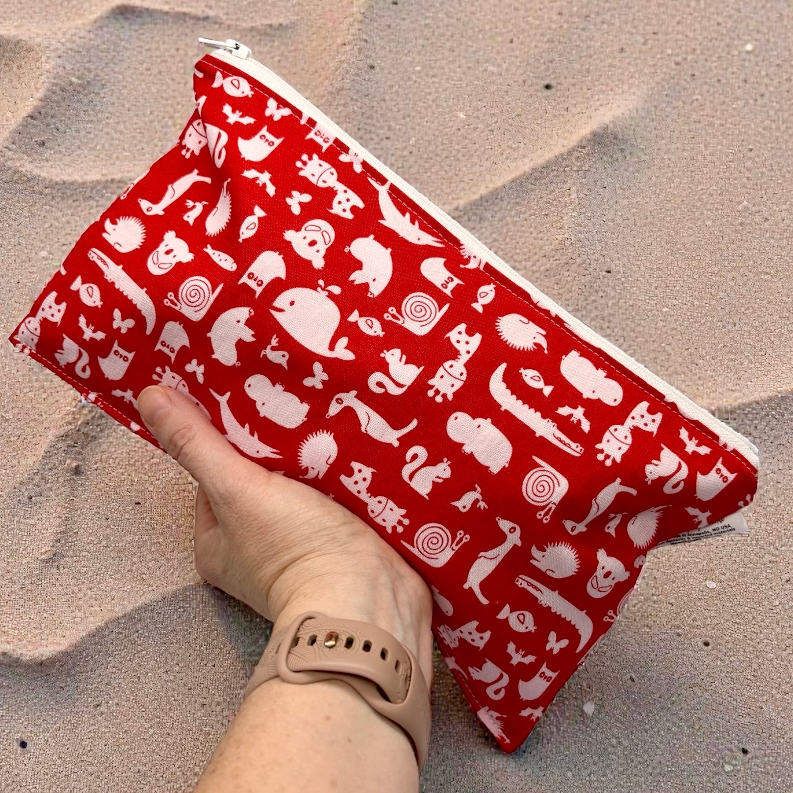 Travel Sized Wet Bag Animals