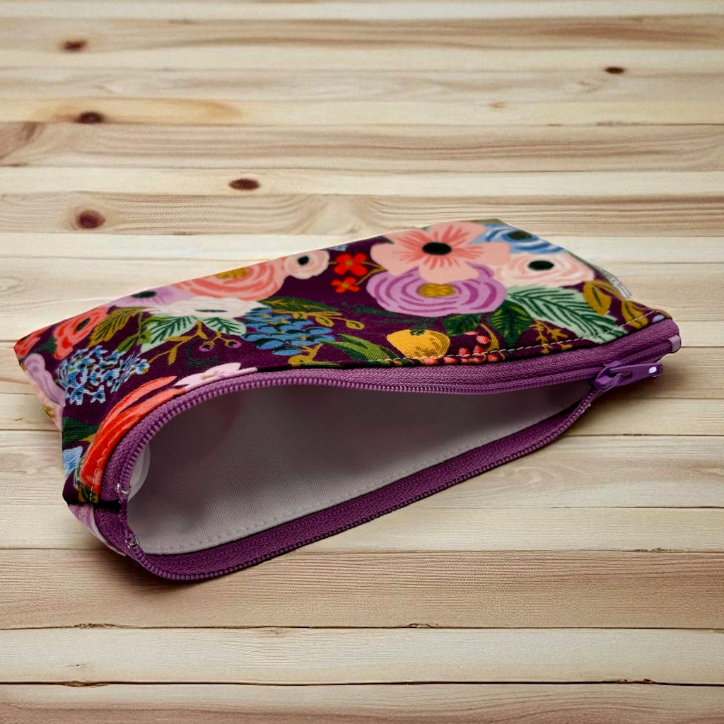 Knick Knack Sized Reusable Zippered Bag Rifle Paper Co Purple