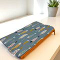Knick Knack Sized Reusable Zippered Bag Fish