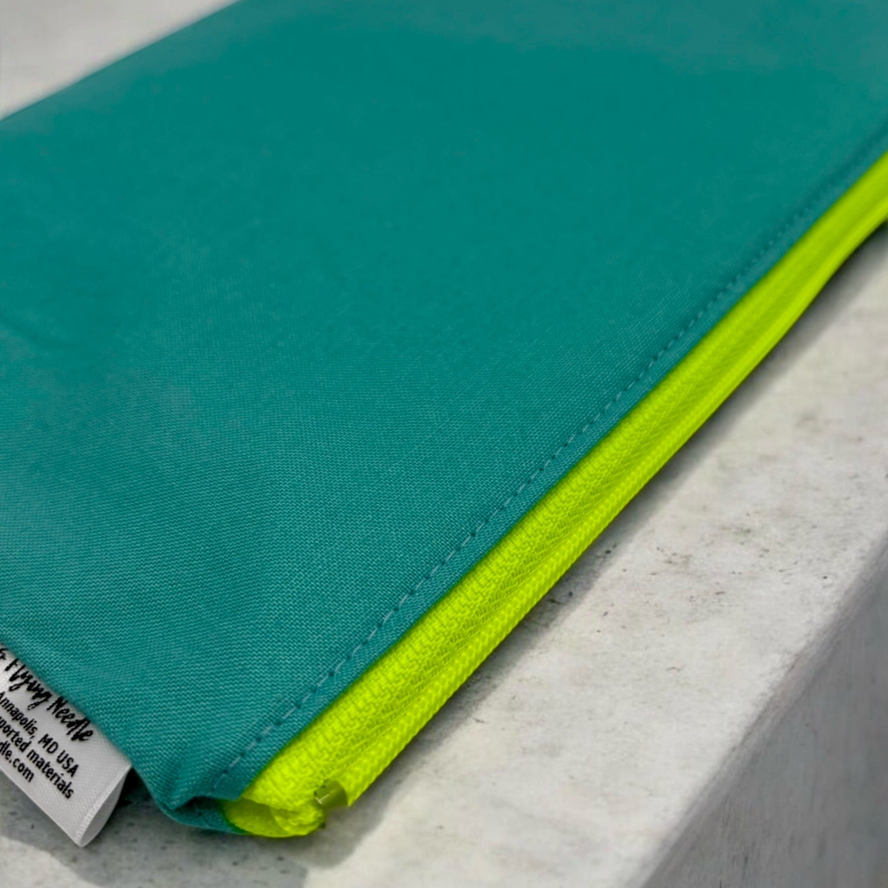 Snack Sized Reusable Zippered Bag Solid Blue