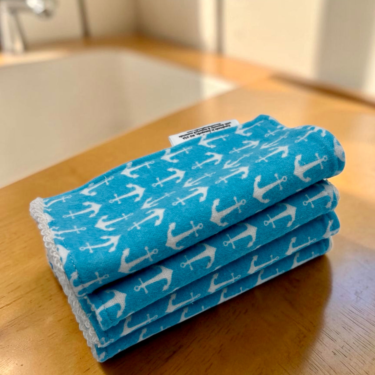 Wash Cloths - Minis - Anchors