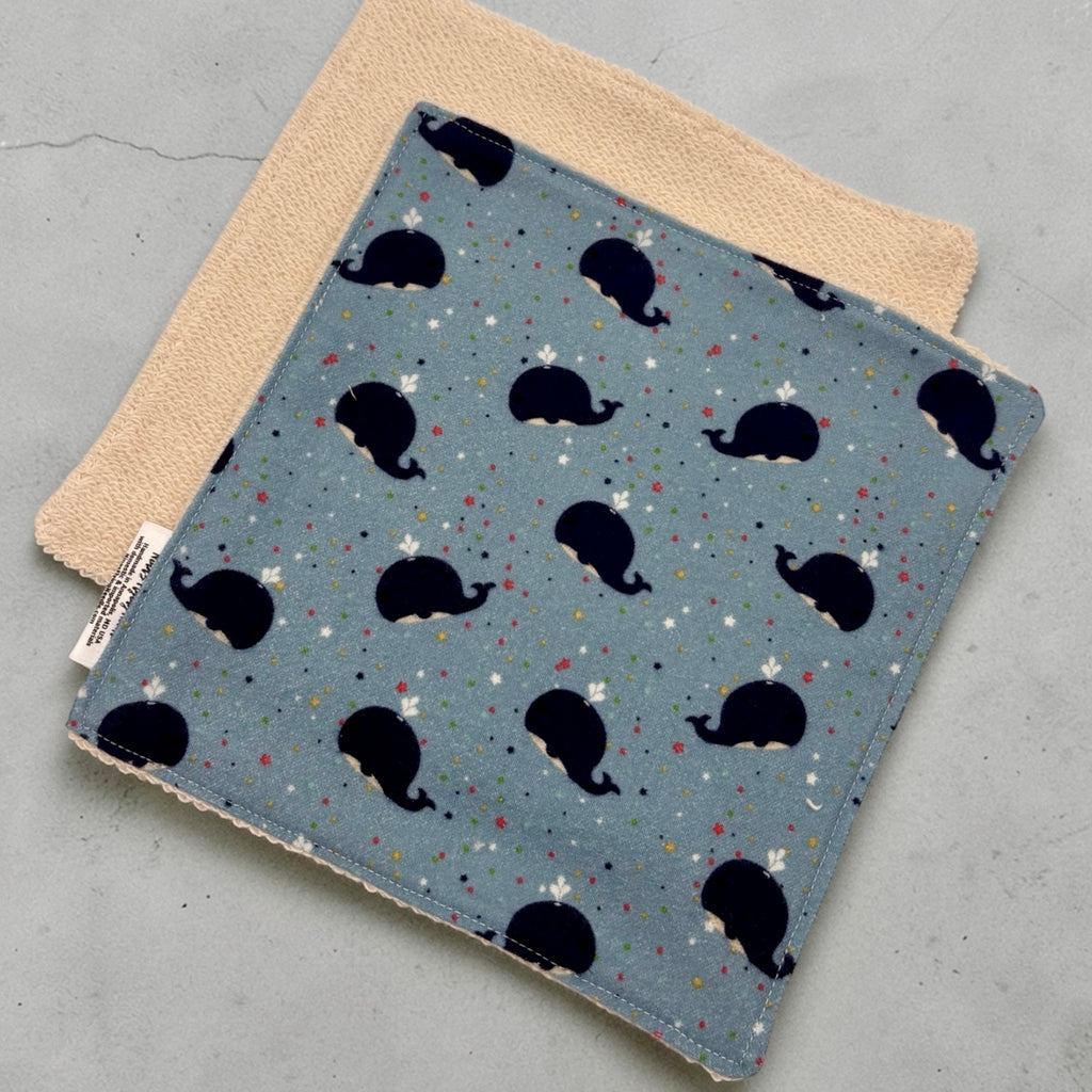 Wash Cloth - Regular - Whales