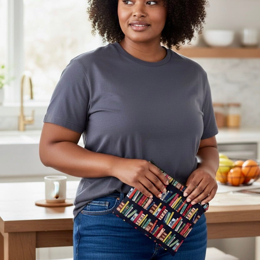 Sandwich Sized Reusable Zippered Bag Books