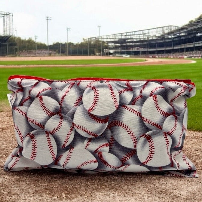 Travel Sized Wet Bag Baseball