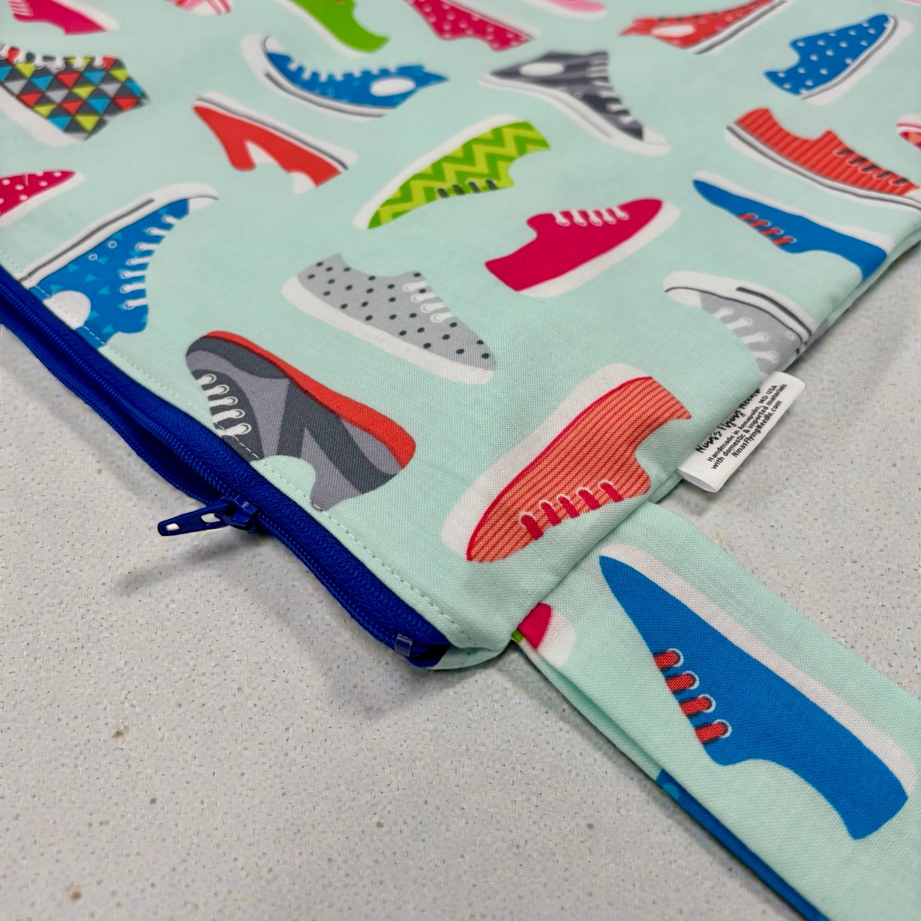 Large Wet Bag with Handle Shoes