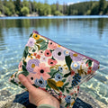 Small Sized Wet Bag Rifle Floral Pastel