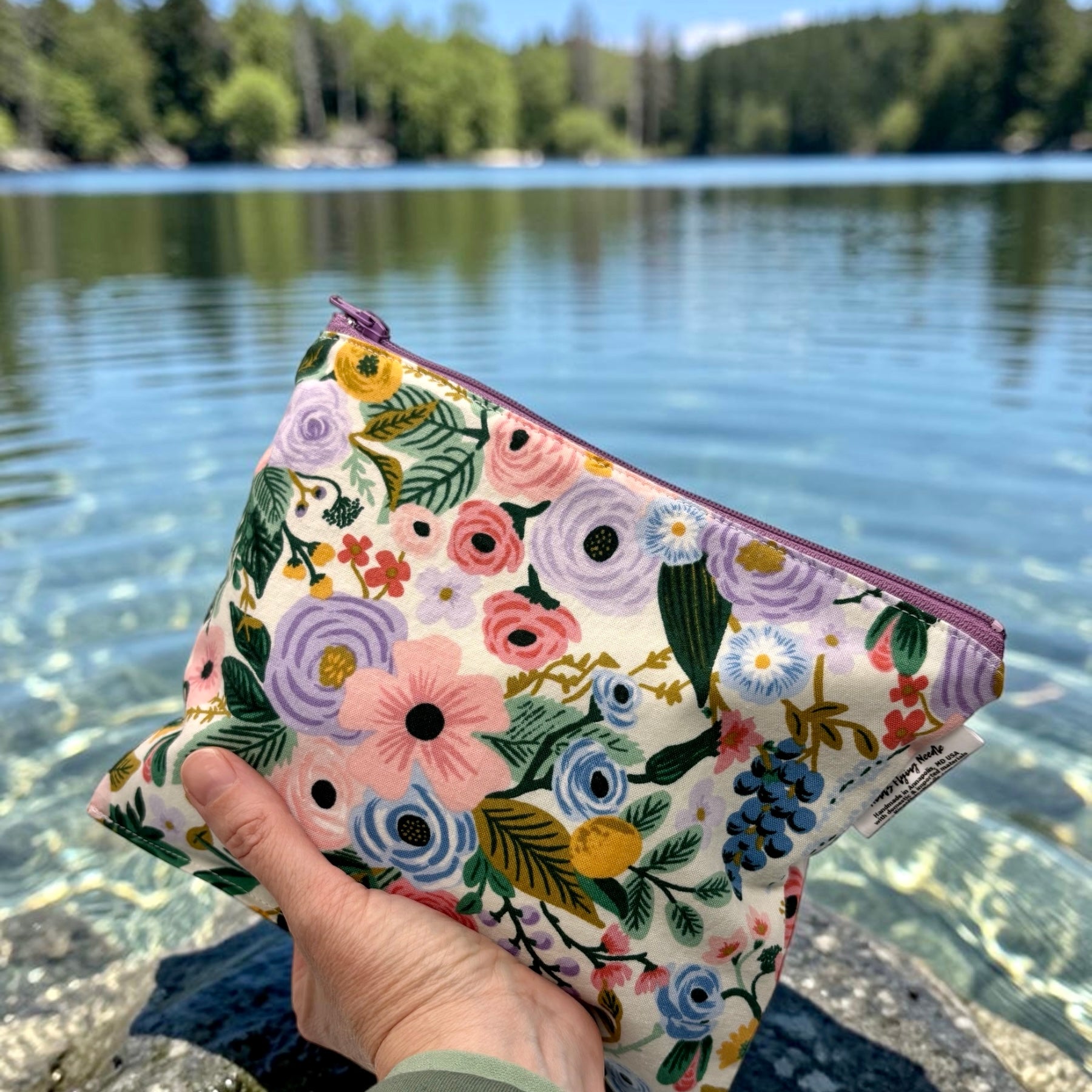 Small Sized Wet Bag Rifle Floral Pastel