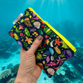 Knick Knack Sized Reusable Zippered Bag Animals Ocean