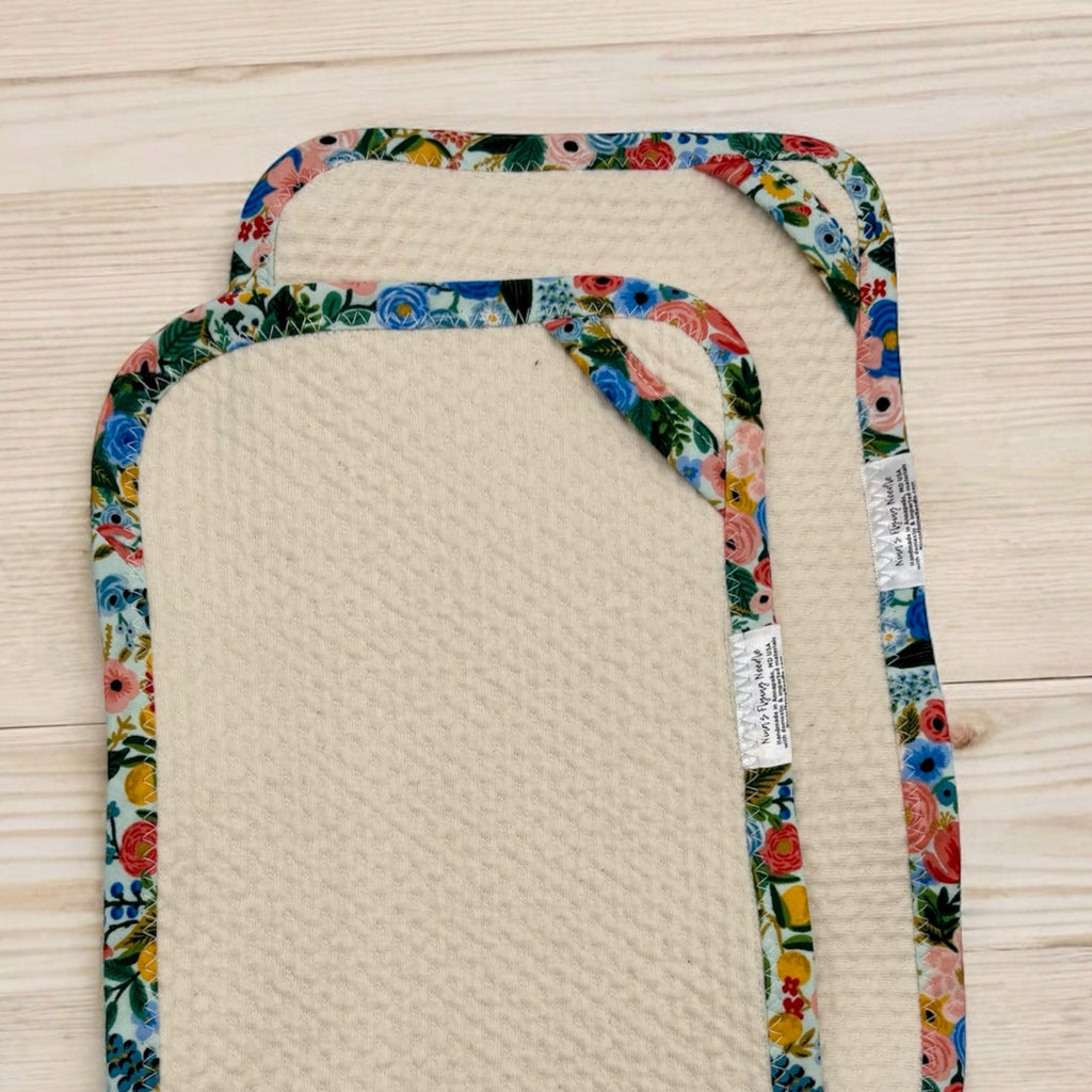 Set of 2 Reusable STANDARD Paper Towels - Floral Rifle Paper