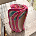 Set of 2 Reusable STANDARD Paper Towels - Confetti on Pink