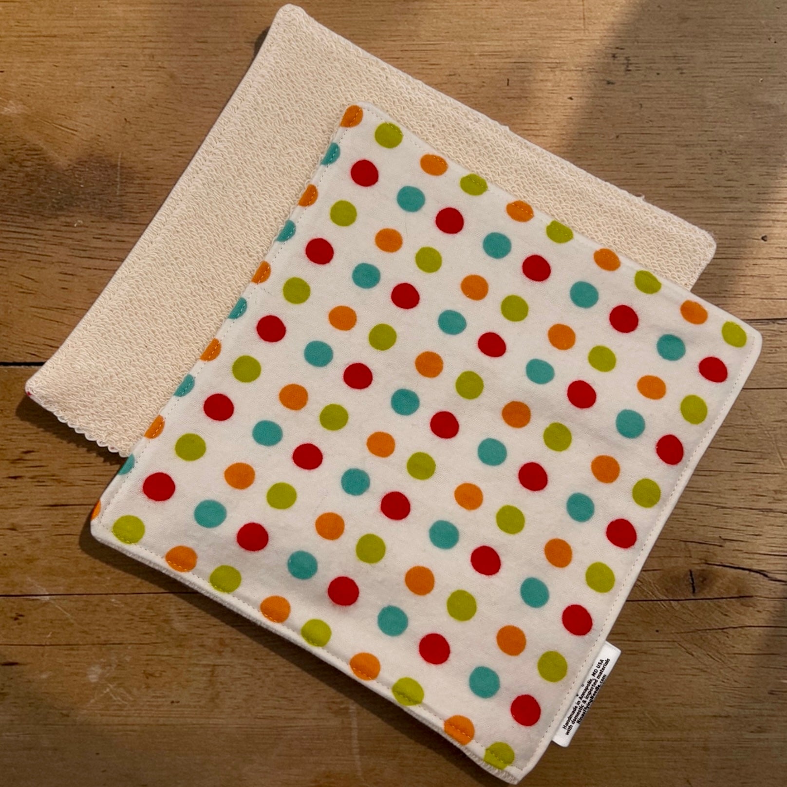 Wash Cloth - Regular - Dots Colorful