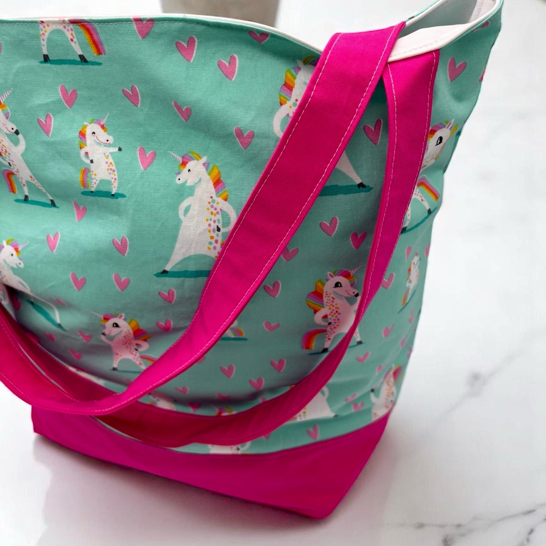 Pool Bag Unicorns and Rainbows