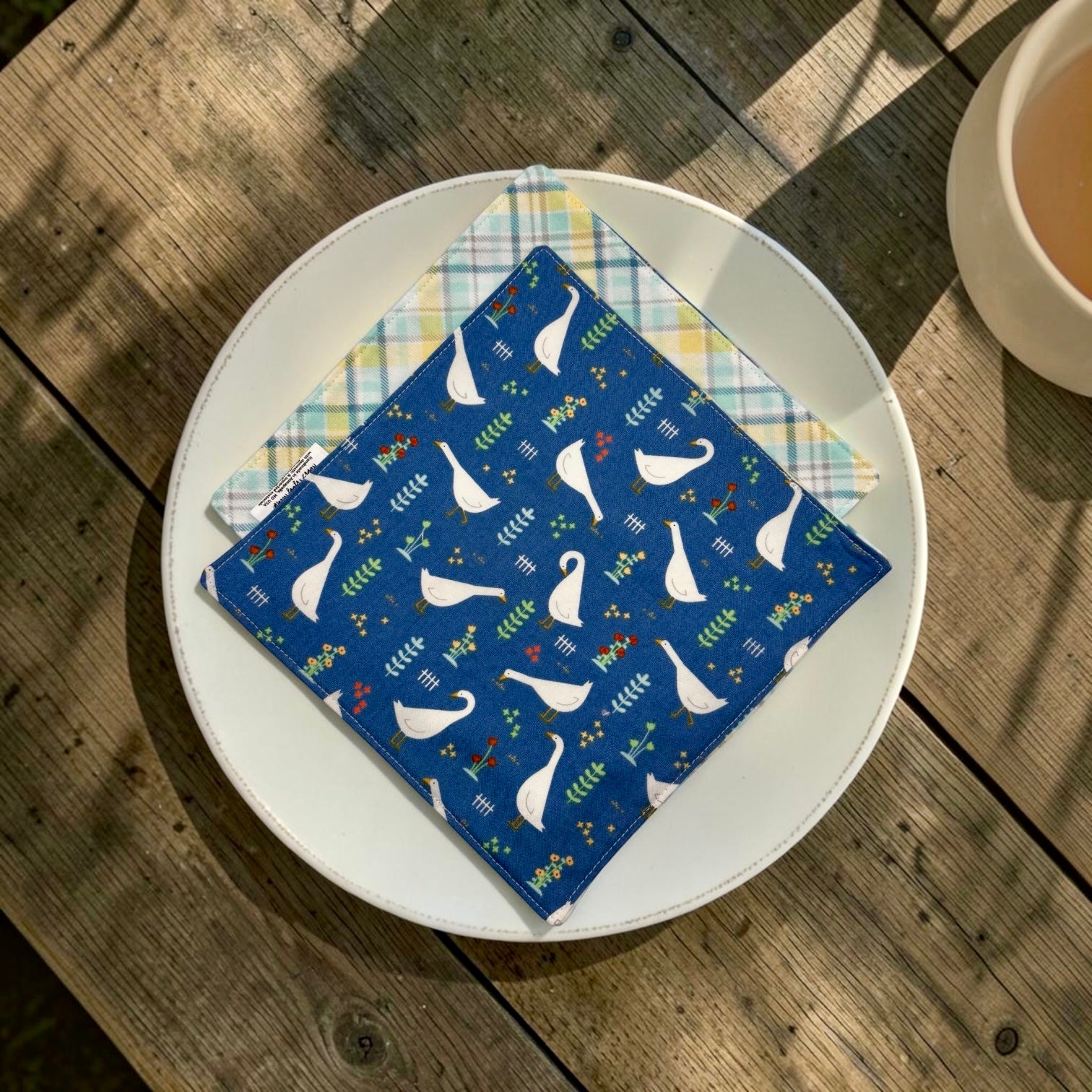 Reusable Napkins - Geese