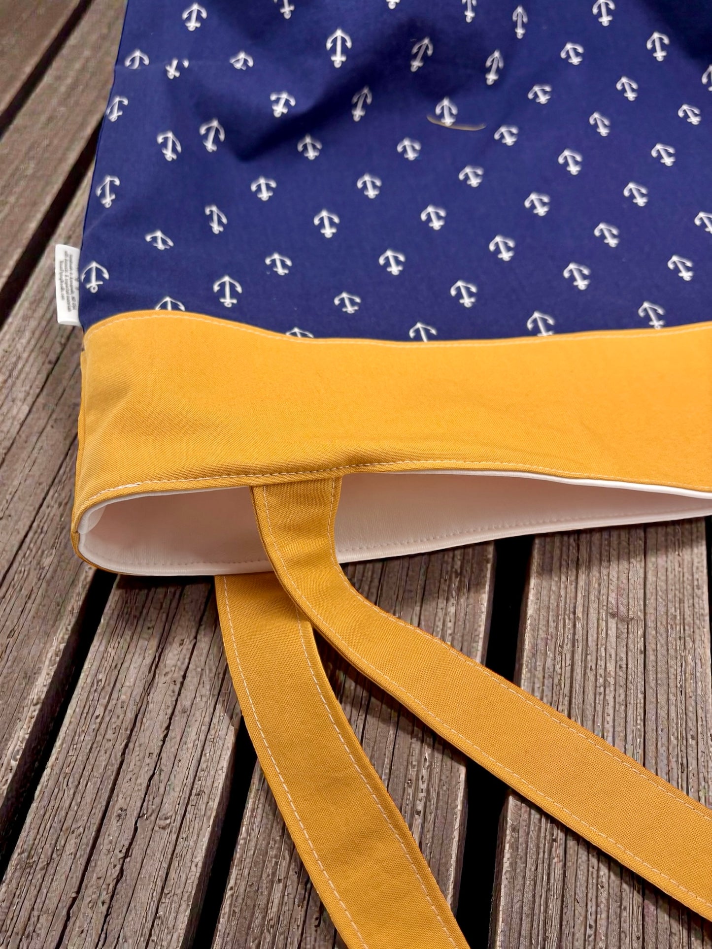 Pool Bag Anchors with Golden Yellow