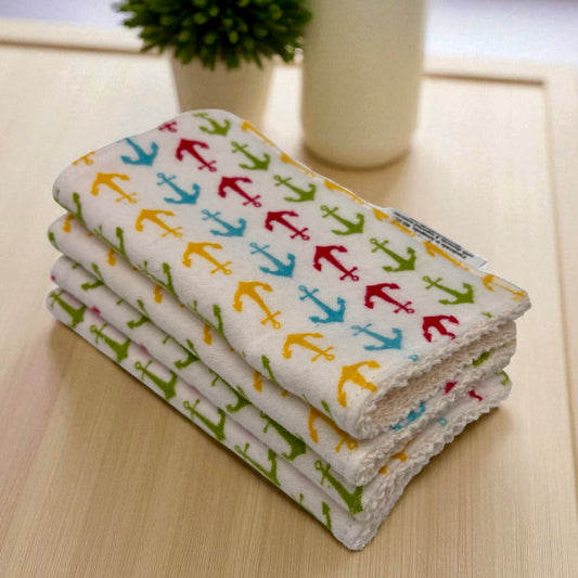 Wash Cloths - Minis - Anchors Colorful