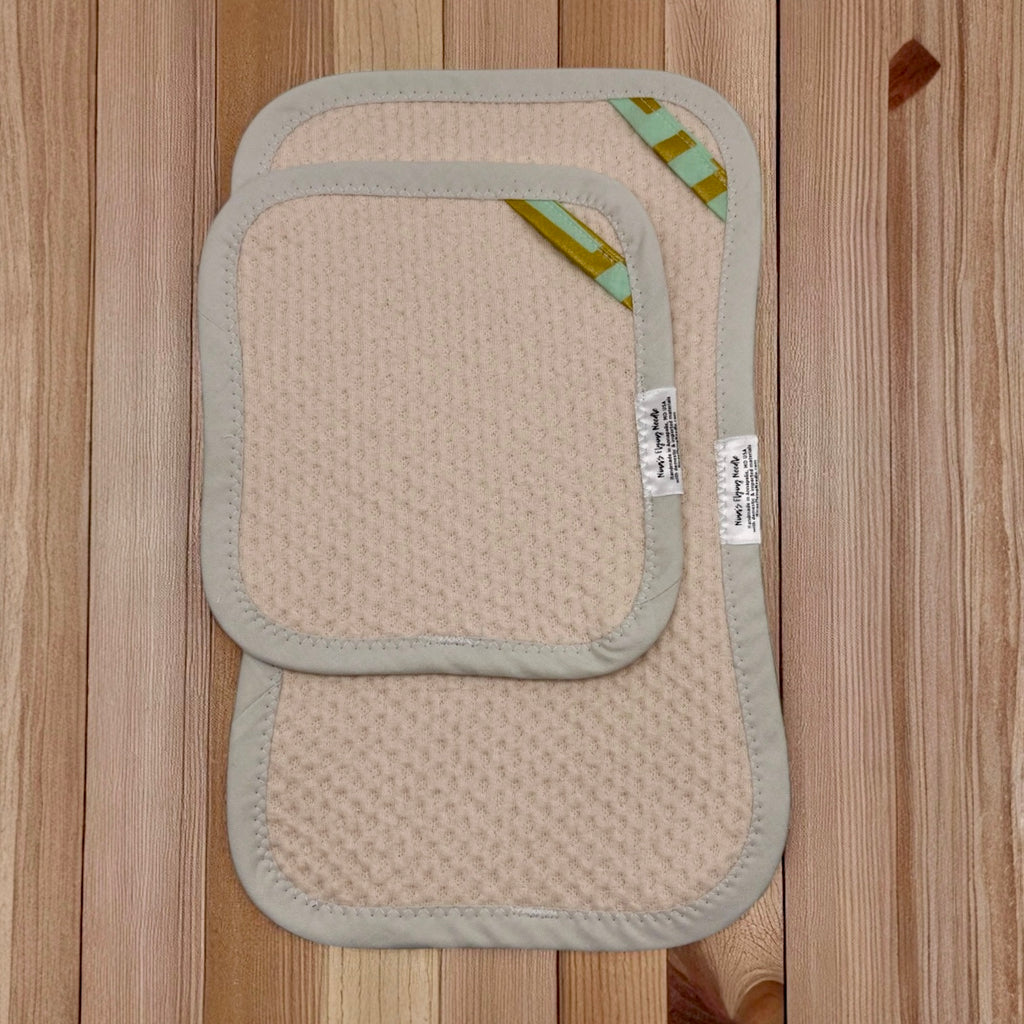 Combo Set of 2 Paper Towels - Off White - Sparkly Hooks