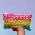 Travel Sized Wet Bag Ombre Scales