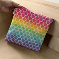 Gallon Sized Reusable Zippered Bag Scales Ombre