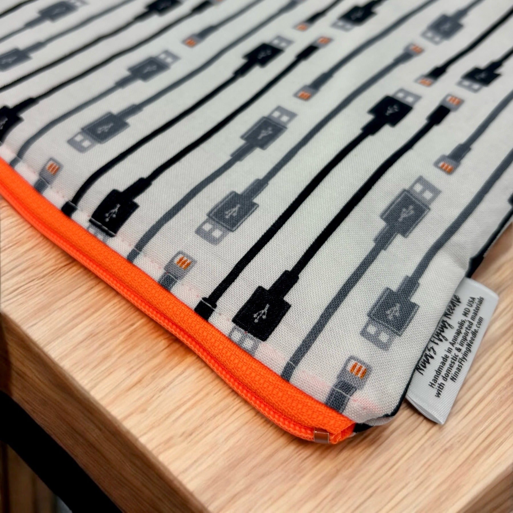 Gallon Sized Reusable Zippered Bag USB