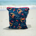 Medium Sized Wet Bag Crabs and Floral