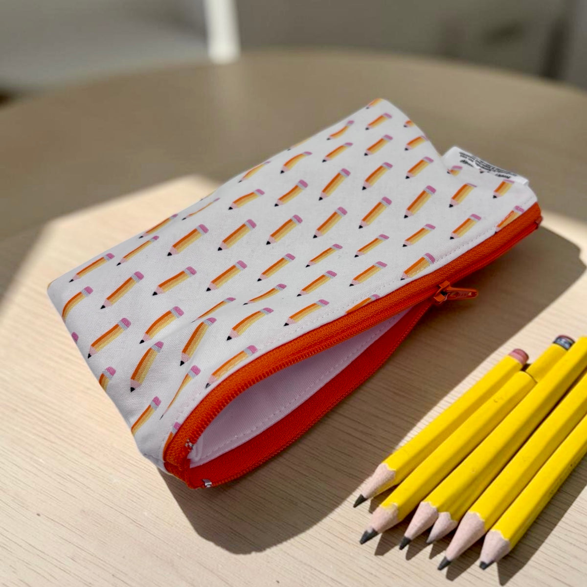 Knick Knack Sized Reusable Zippered Bag Pencils