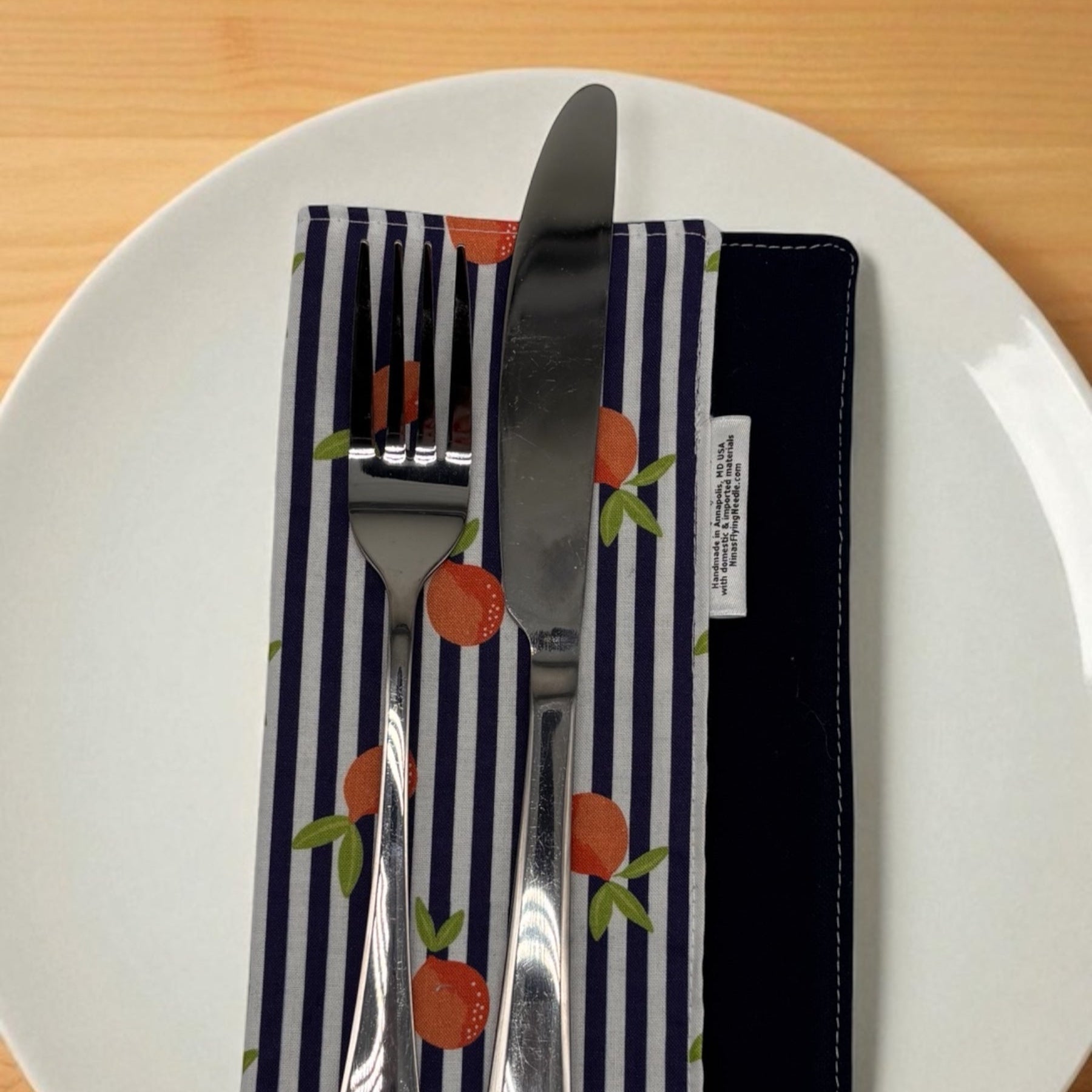 Reusable Napkins - Citrus Striped