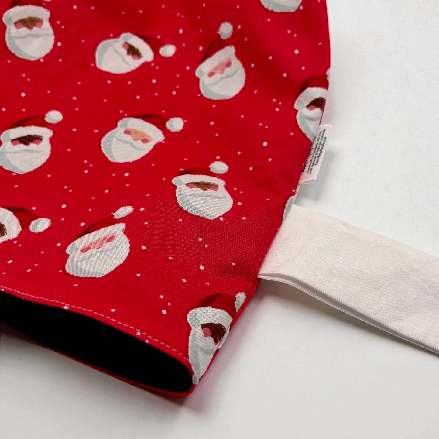 Little Something Gift Bag - Santa on Red