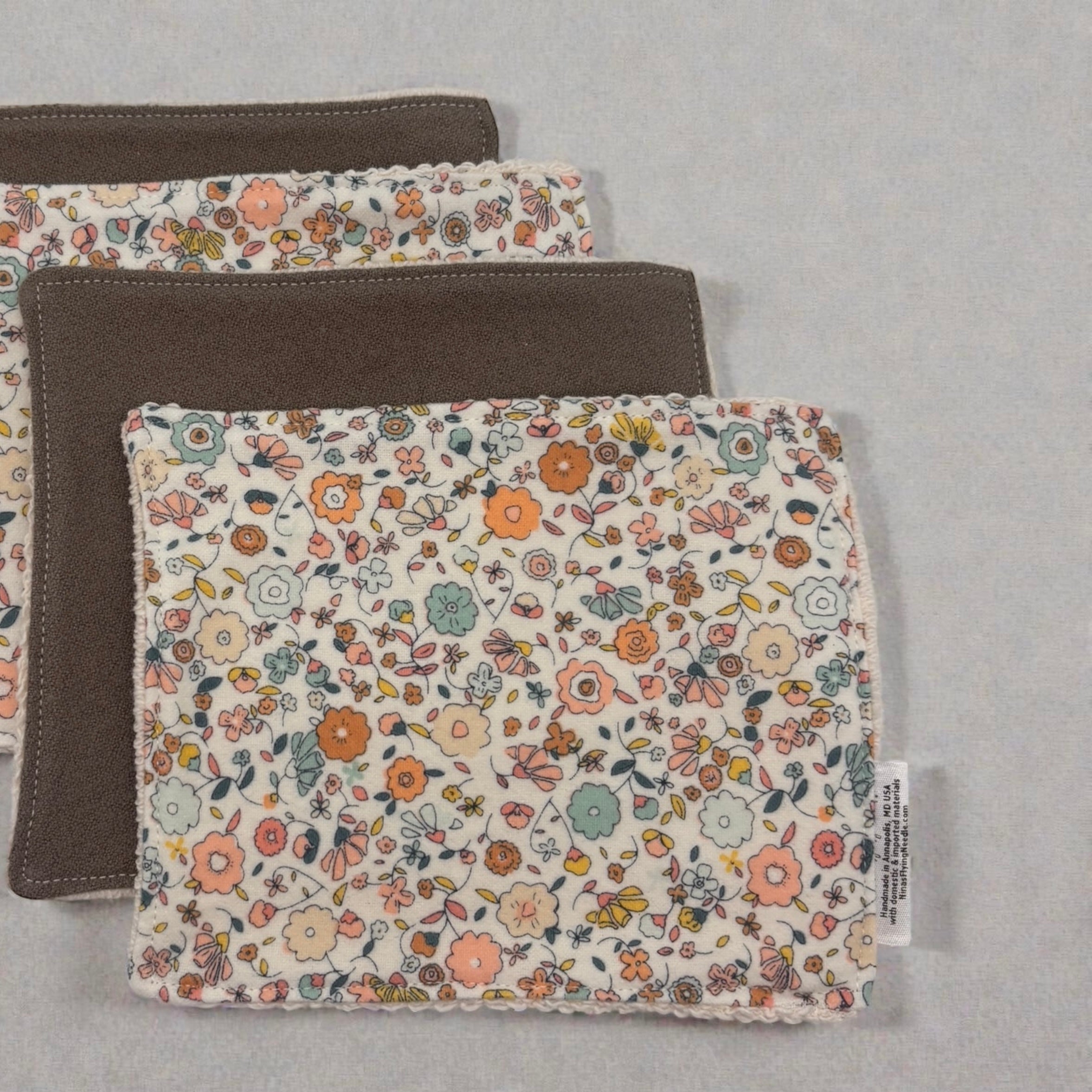 Wash Cloths - Minis - Florals