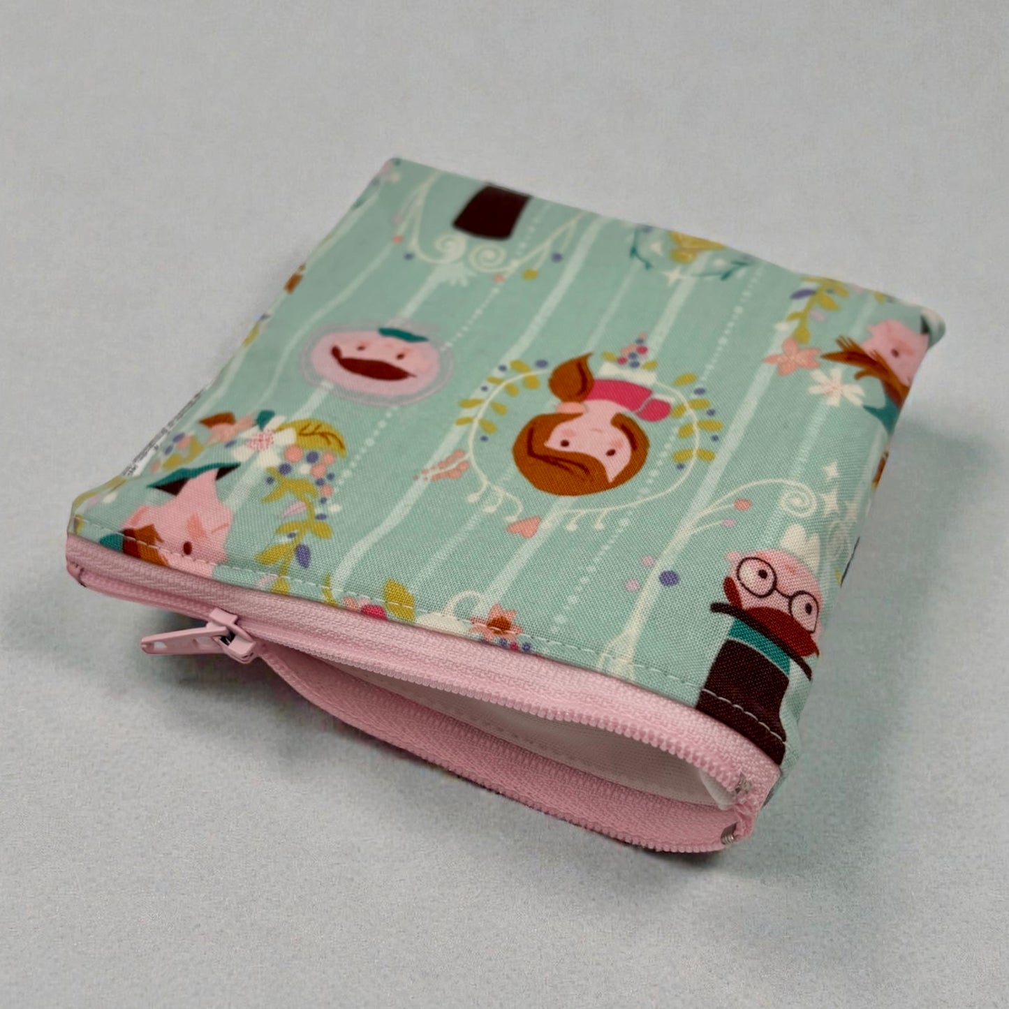 Toddler Sized Reusable Zippered Bag Neverland
