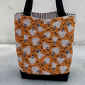 Toddler Sized Reversible Tote Ghosts