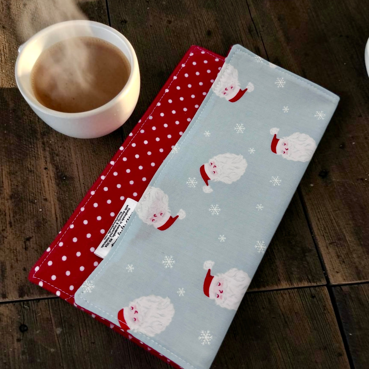 Reusable Napkins - Santa