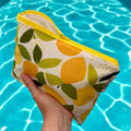 Small Sized Wet Bag Lemons Geometric