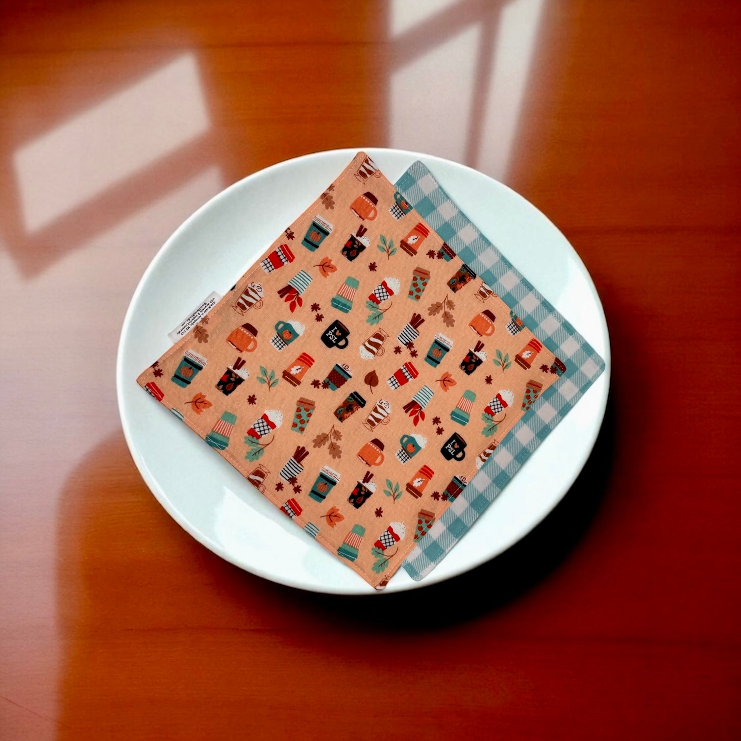 Reusable Napkins - Pumpkin Spice Latte