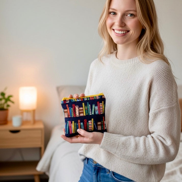 Toddler Sized Reusable Zippered Bag Books