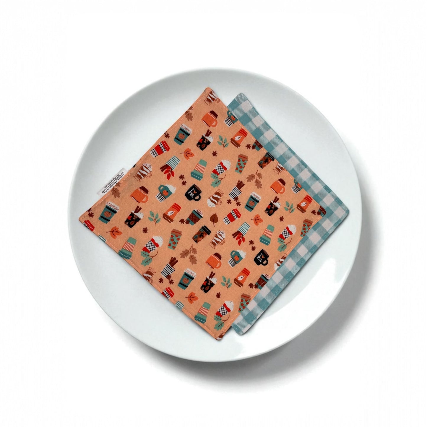 Reusable Napkins - Pumpkin Spice Latte